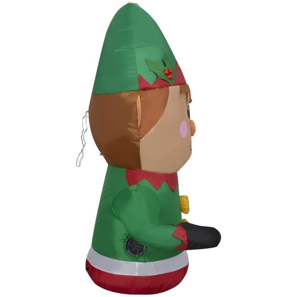 Light-Up Elf Car Inflatable - Picture 6 of 6